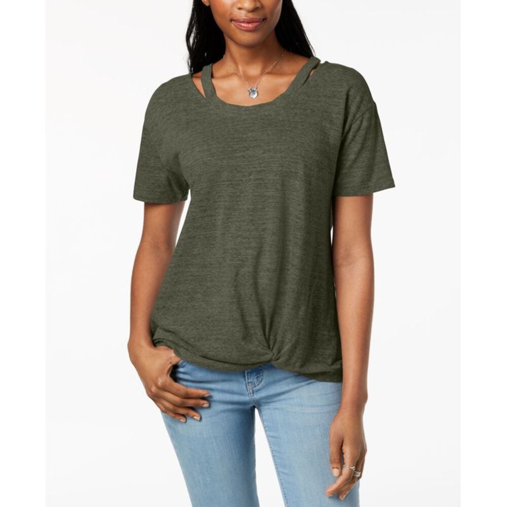 Style & Co Cutout High Low T-Shirt